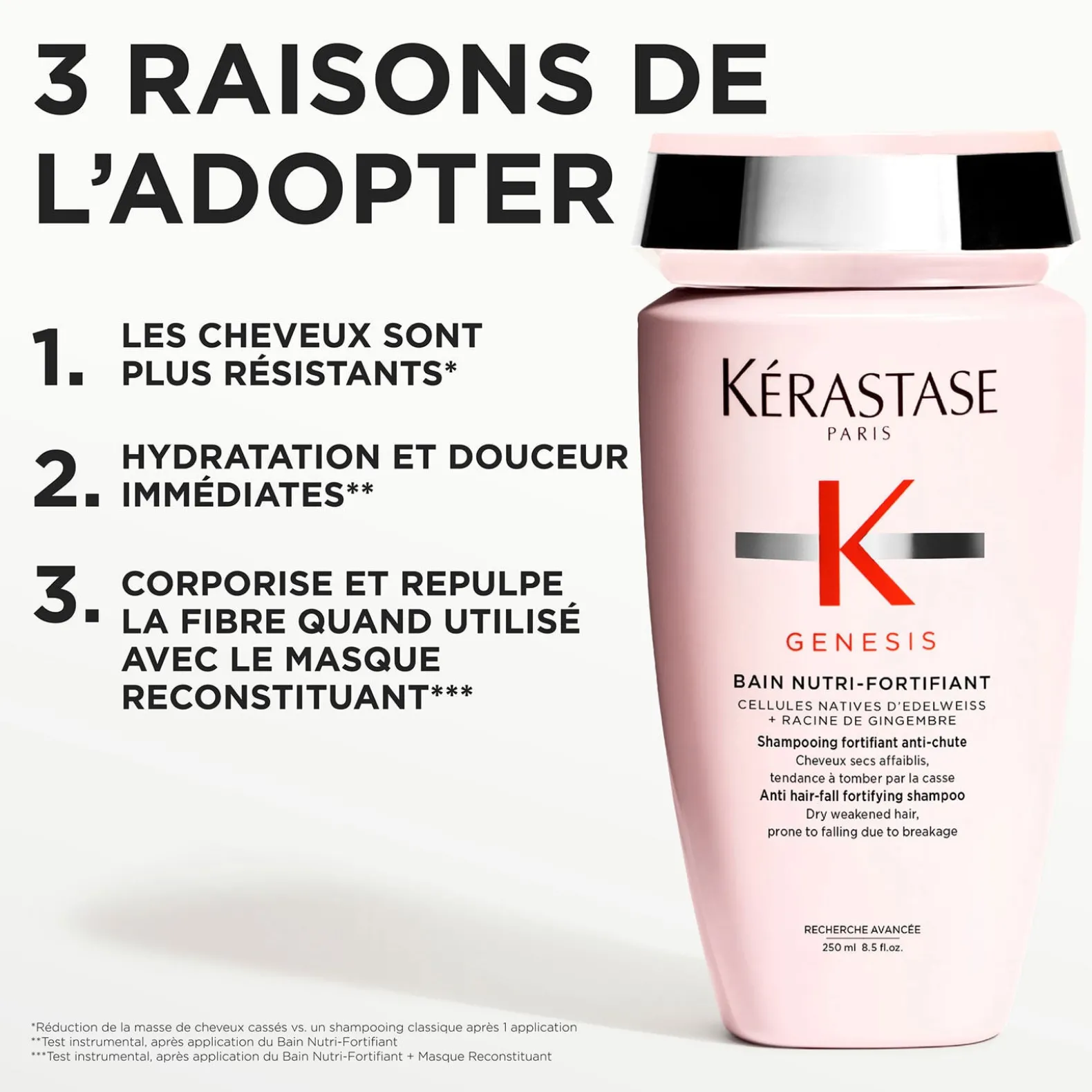 Duo réparation cheveux épais Genesis