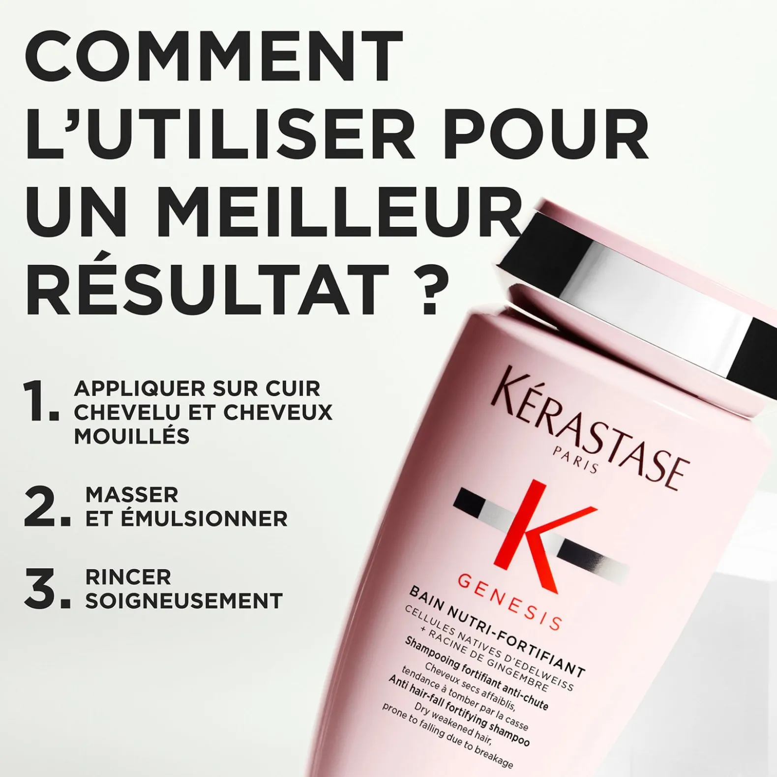 Duo réparation cheveux épais Genesis