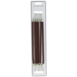 Elastiques à crochet x 6 marrons
