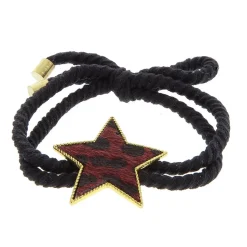 Elastique étoile léopard