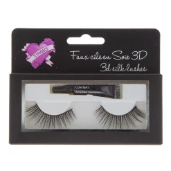 Faux cils en soie 3D N°18