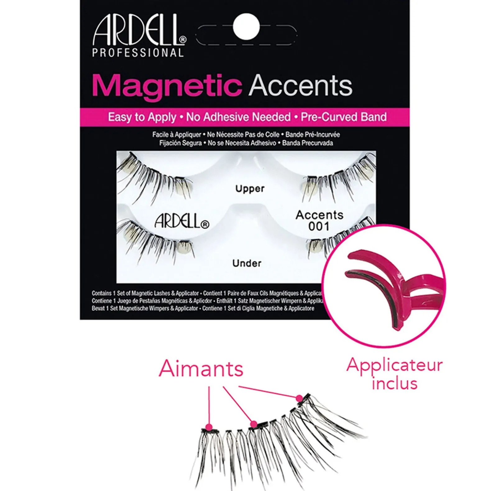 Faux cils magnetic Accents