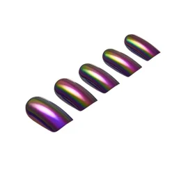 Faux ongle effet chrome mystic