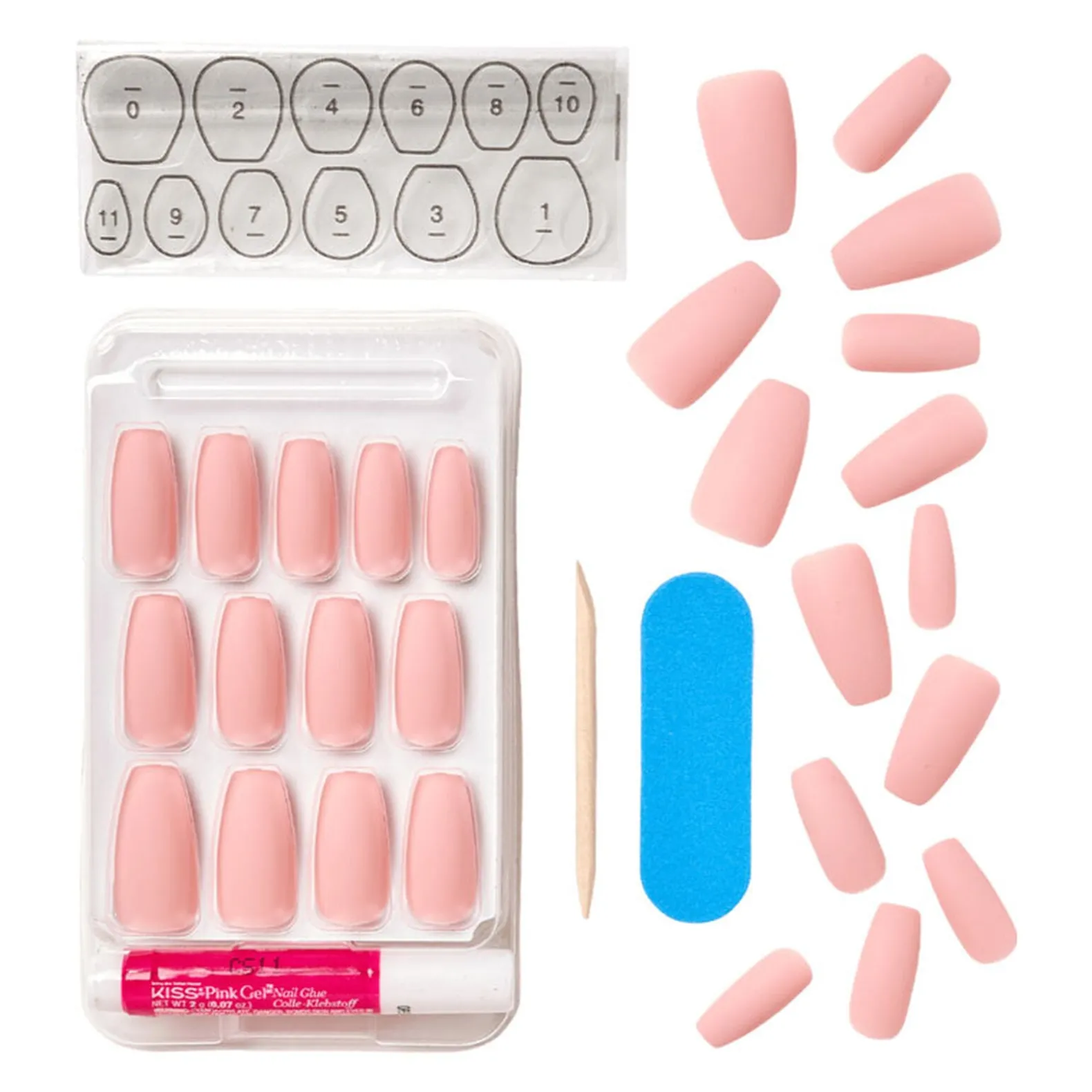 Faux ongles Gel Fantasy Long ab fab