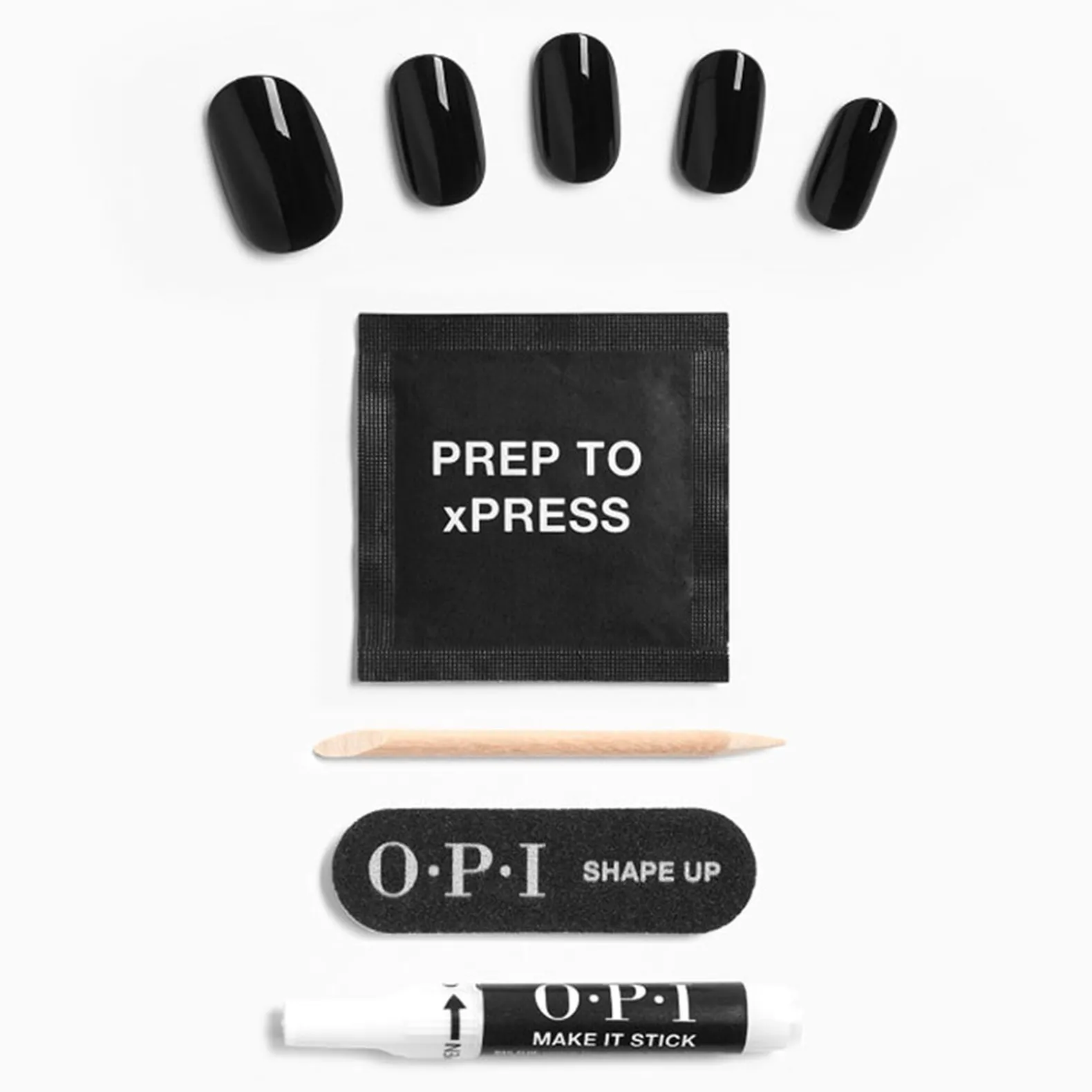 Faux ongles xpress/on lady in black