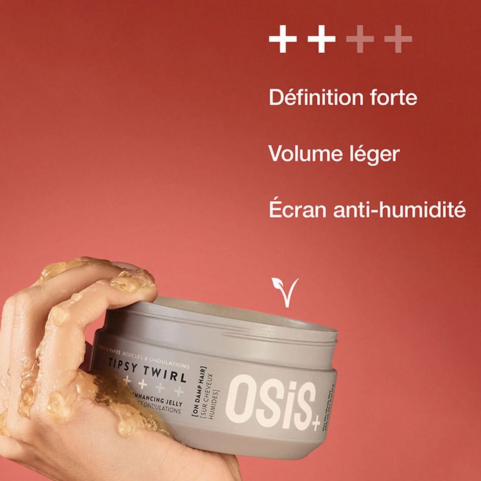 Gelée sublimatrice boucles et ondulations Tipsy Twirl Osis+