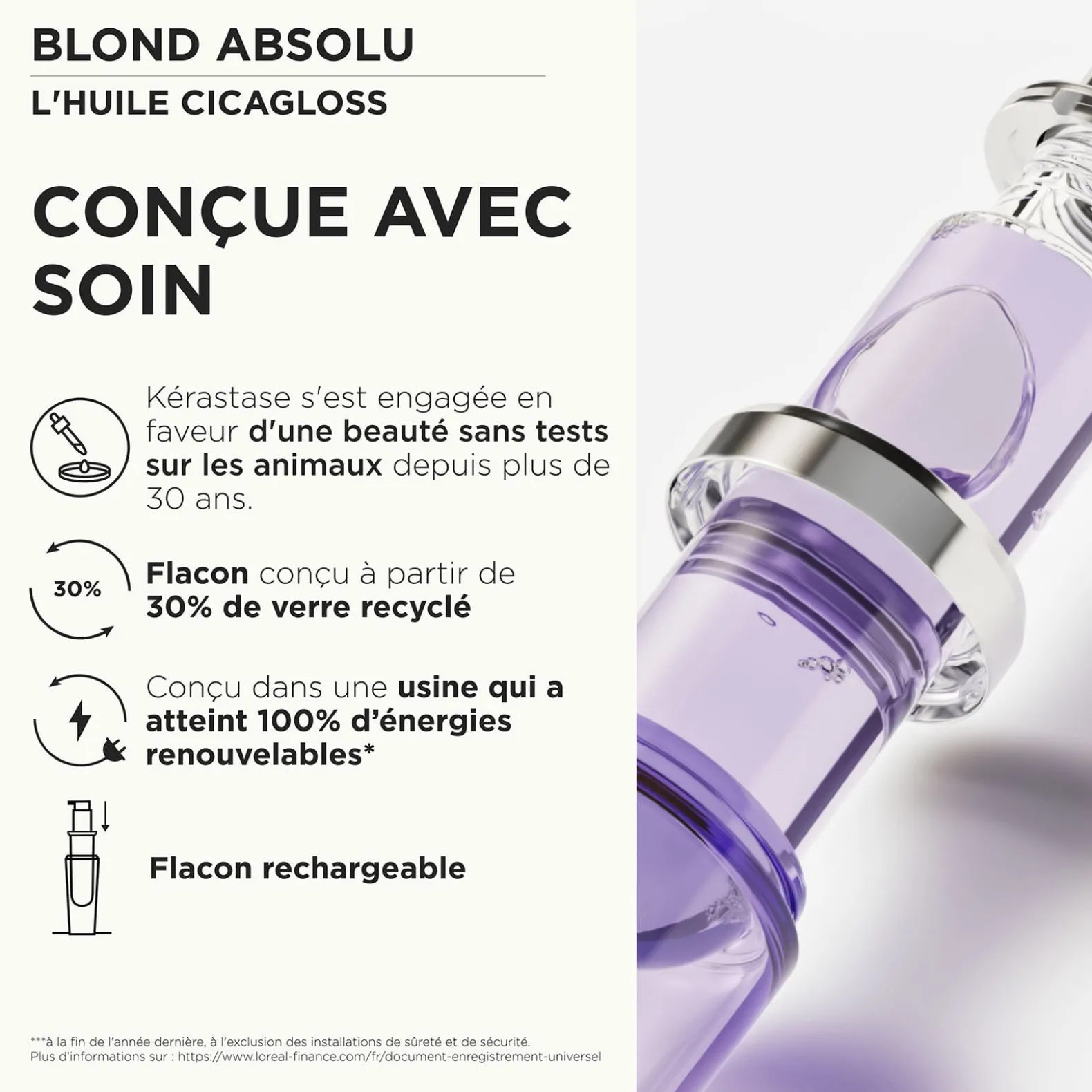 Huile Cicagloss Blond Absolu 75 ml