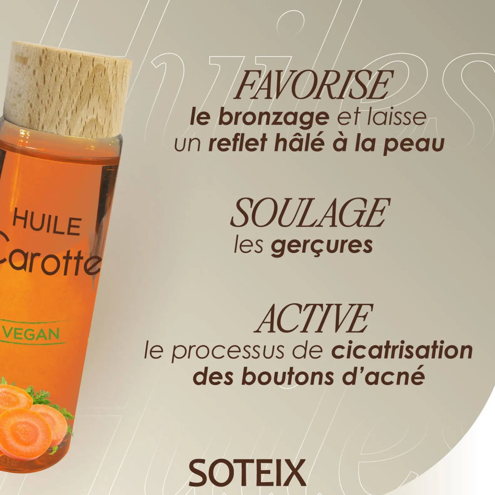 Huile de carotte