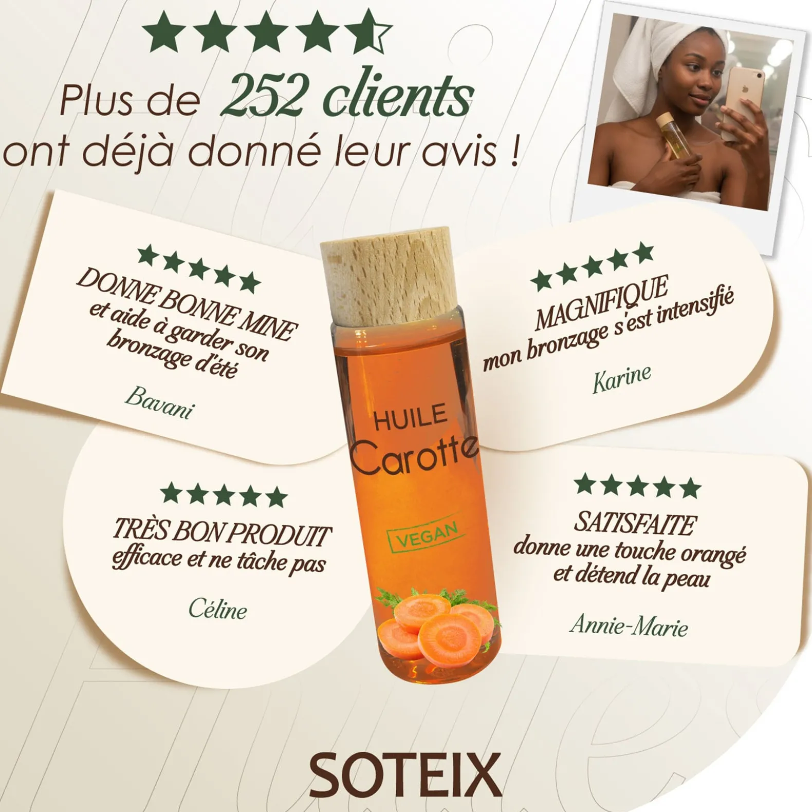 Huile de carotte