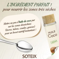 Huile de coco non parfumée