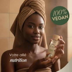 Huile de coco non parfumée