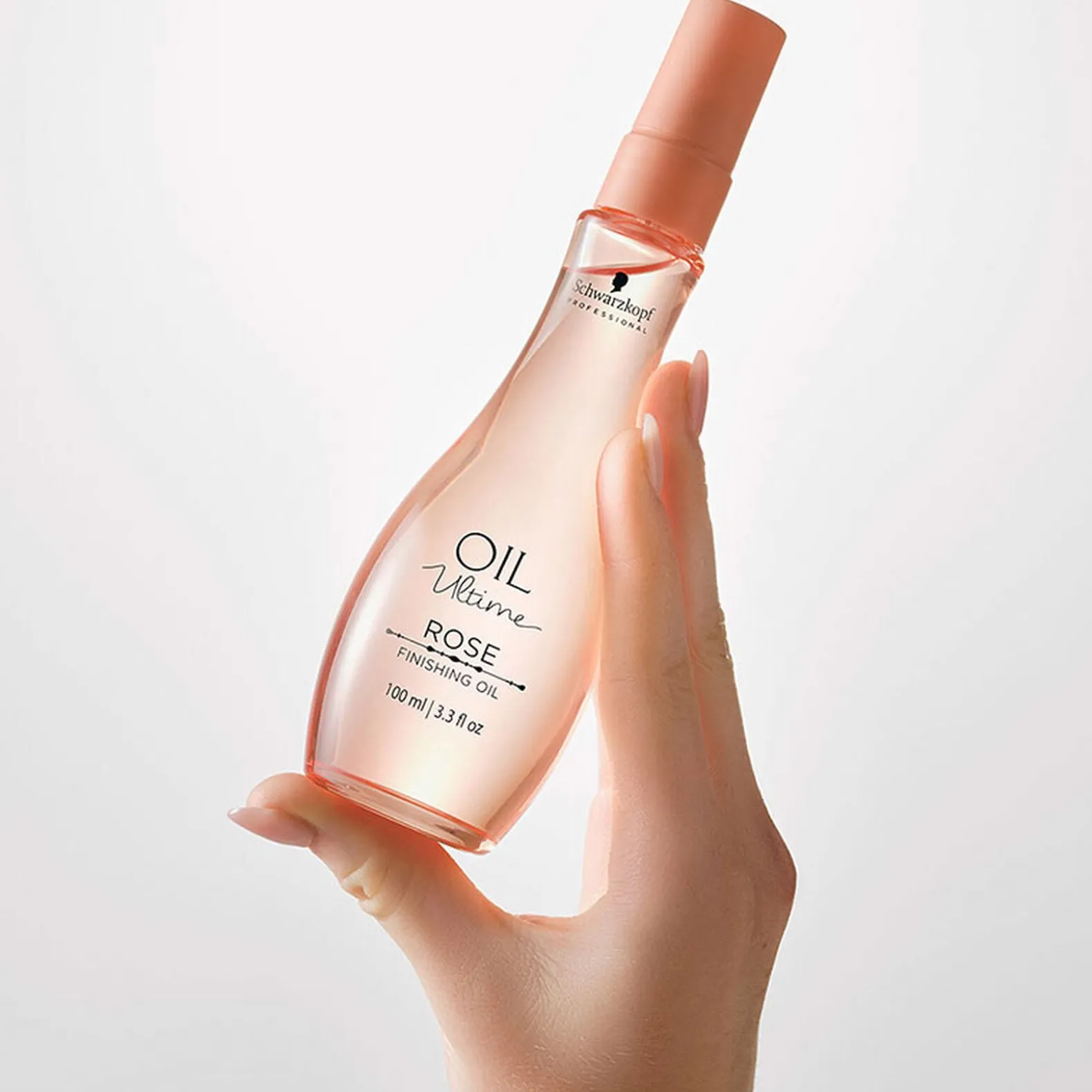 Huile de finition Rose pour cheveux fins ou stressés