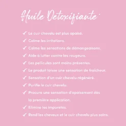 Huile détoxifiante Scalp Detox Oil Treatment