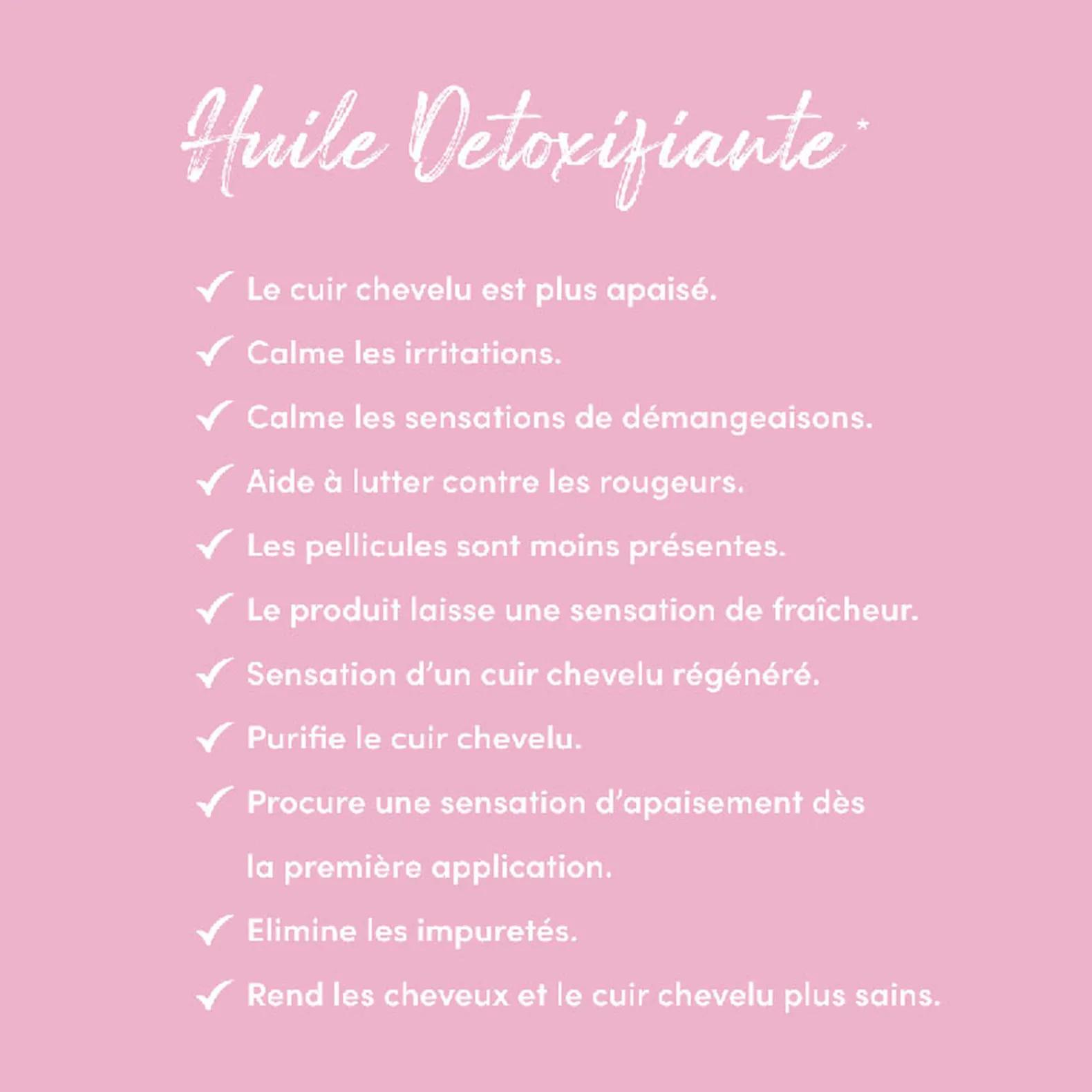 Huile détoxifiante Scalp Detox Oil Treatment