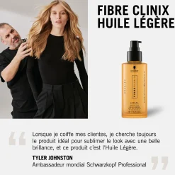 Huile légère Fibre Clinix