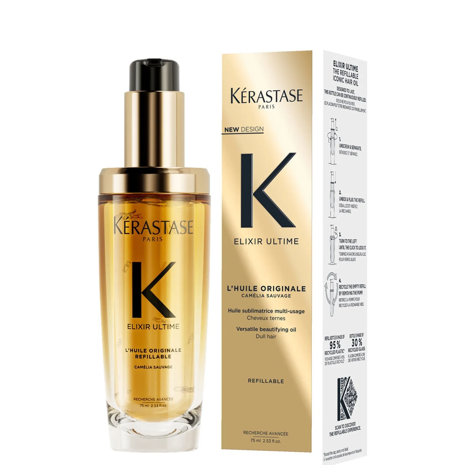 Huile originale Elixir Ultime 75 ml