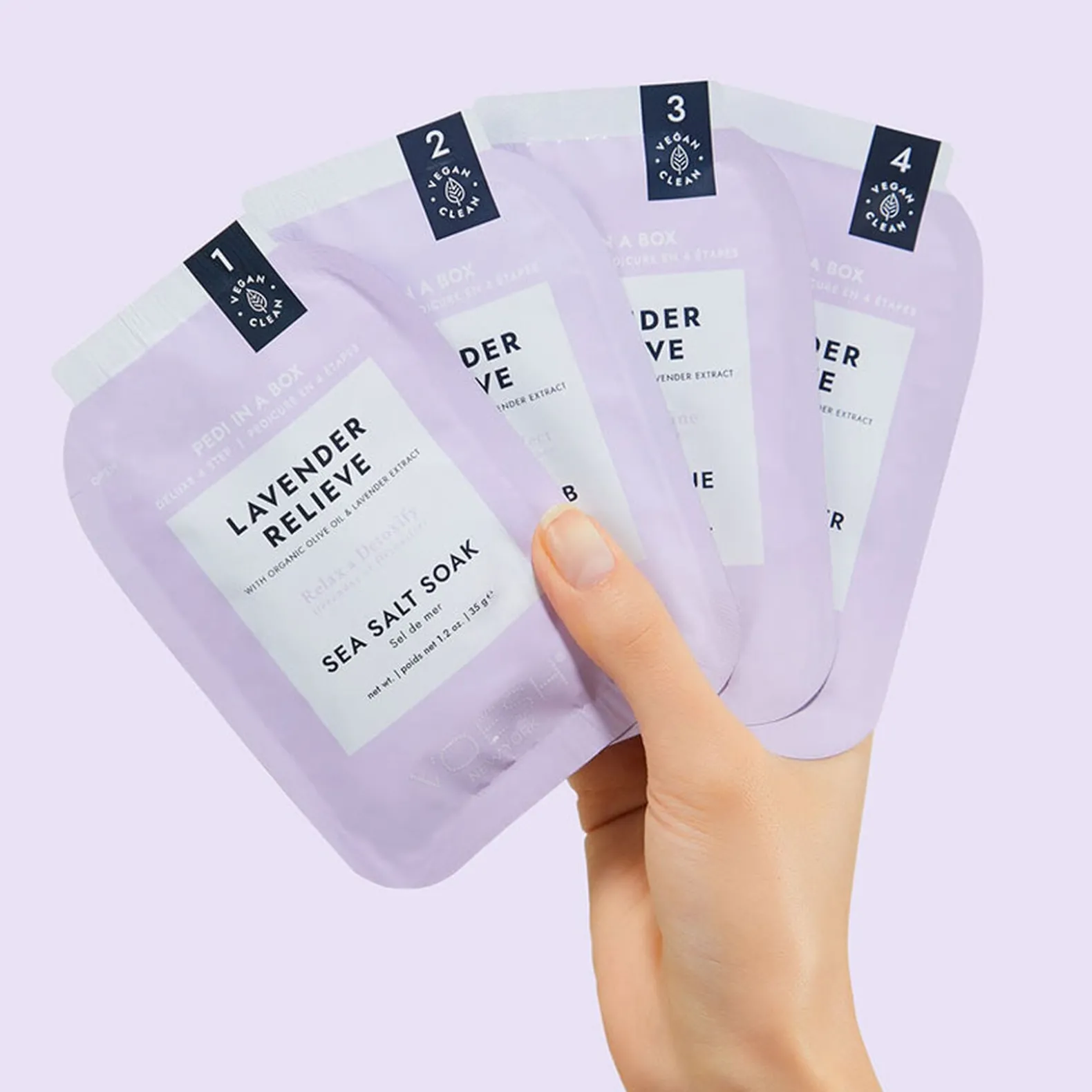 Kit pédicure Pedi Moments lavande calmante