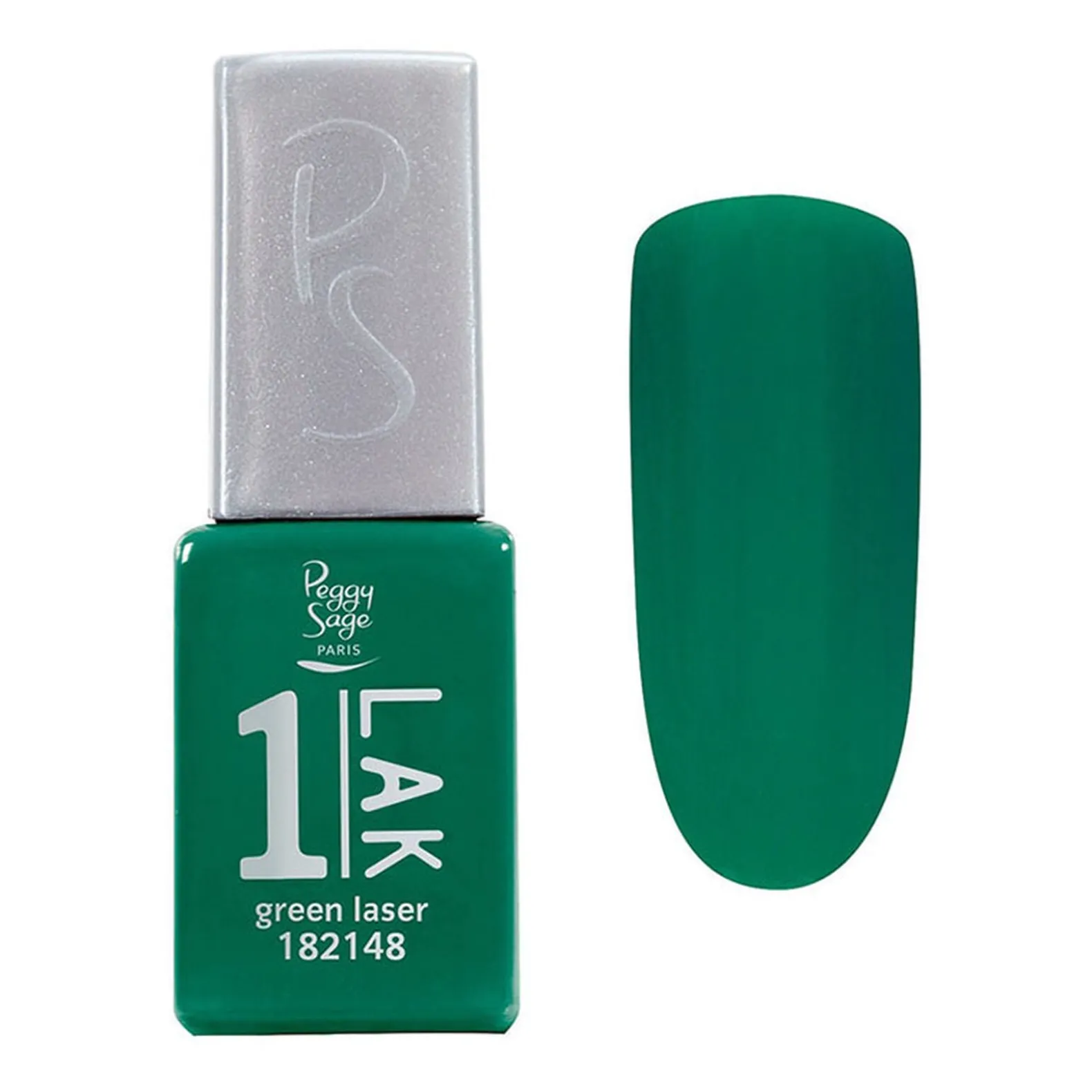 1-LAK vernis semi-permanent 3 en 1 green laser