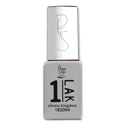 1-LAK vernis semi-permanent 3 en 1 silvery kingdom