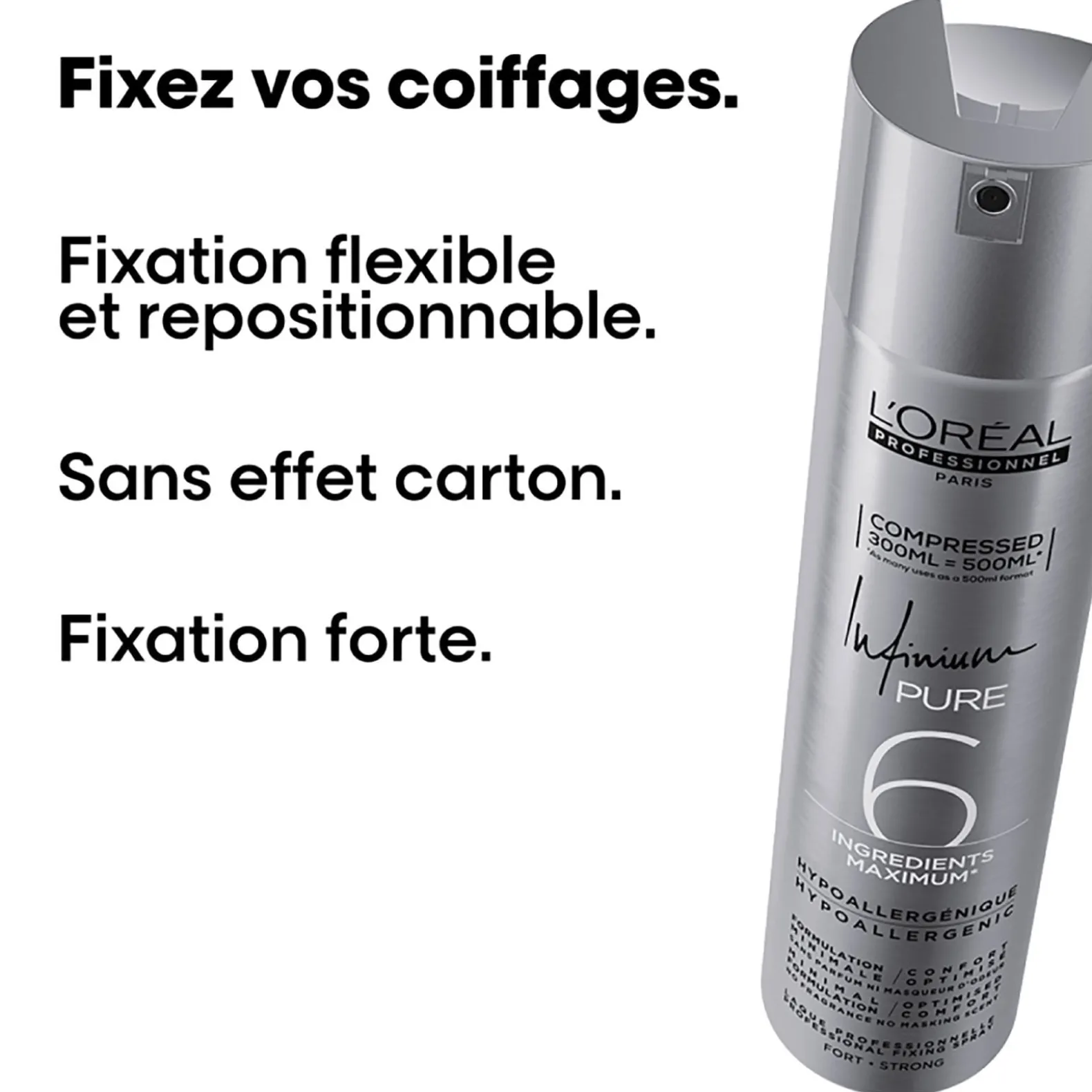 Laque Infinium Pure fixation extra forte 300ml