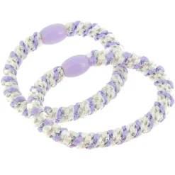 Élastiques tissés sans métal lilas