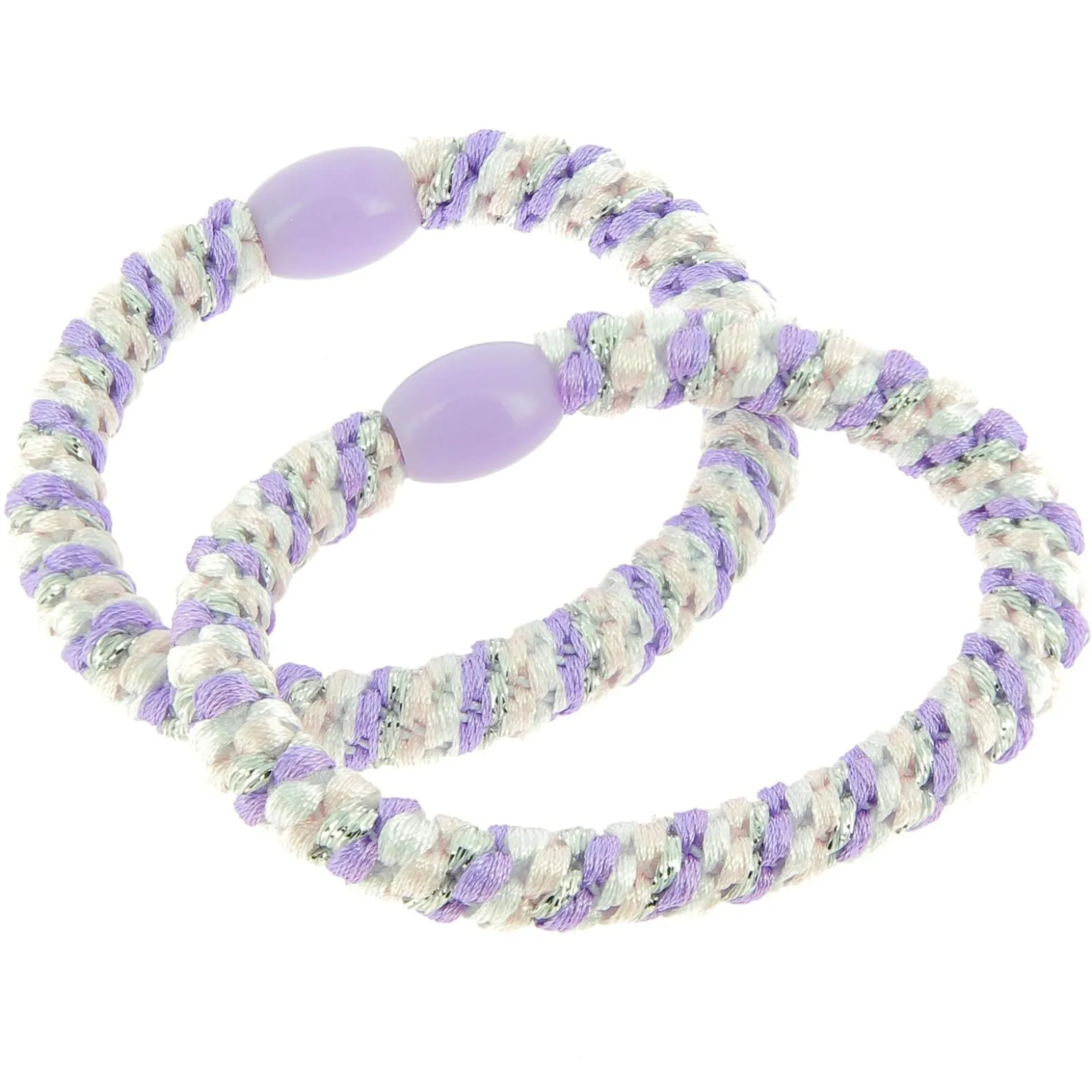 Élastiques tissés sans métal lilas