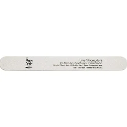 Lime à ongles 2 faces lavable 100/100 blanc, pour ongles naturels
