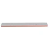 Lime rectangulaire zebra pour ongles artificiels 100/100 : Grain moyen dur