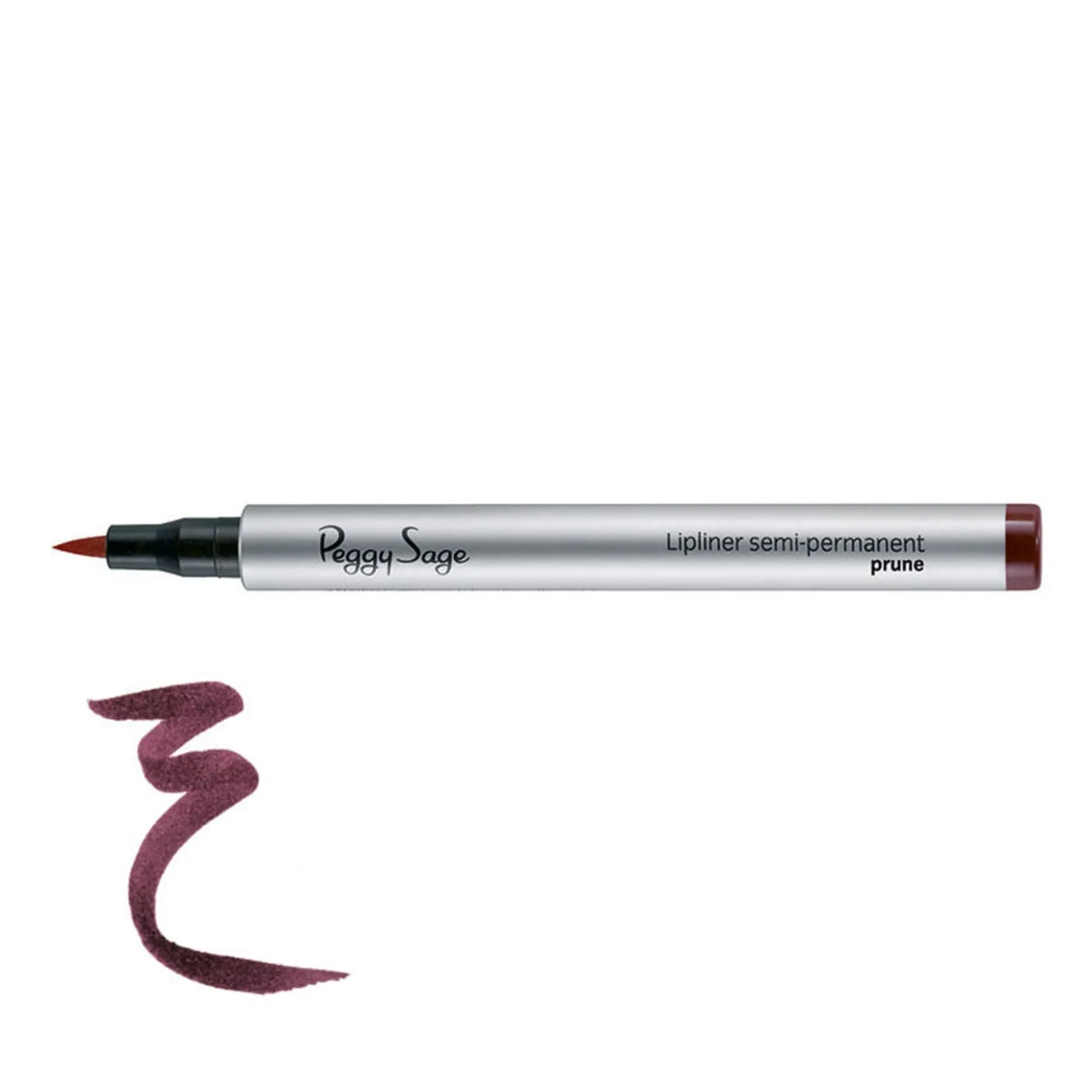 Lipliner semi-permanent feutre prune