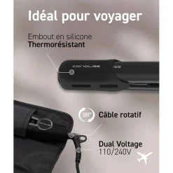 Lisseur C1 digital Soft Touch Chrome