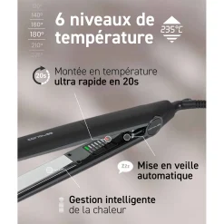 Lisseur C1 digital Soft Touch Chrome