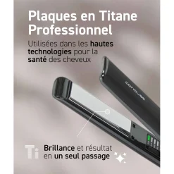 Lisseur C1 digital Soft Touch Chrome