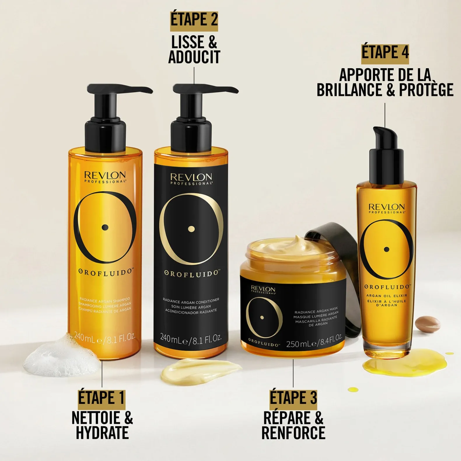 Élixir à l'huile d'argan Orofluido 85 ml