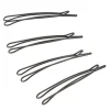 Lot de 4 barrettes noires
