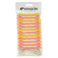 Lot de 12 bigoudis permanente longs ondulés