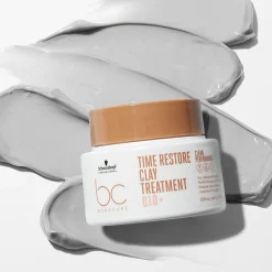 Masque argile renforçateur cheveux matures et fragilisés BC Time Restore 200 ml