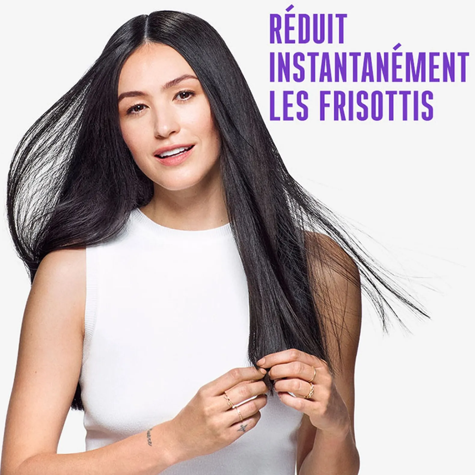 Masque lissant pour cheveux indisciplinés BC Frizz Away