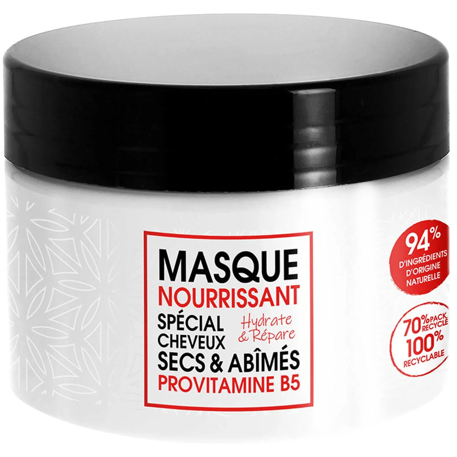 Masque nourrissant pour cheveux secs et abimés