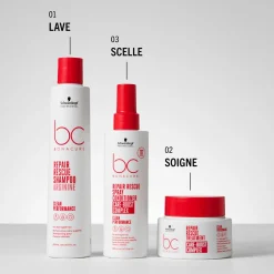 Masque pour cheveux abîmés BC Repair Rescue 500ml