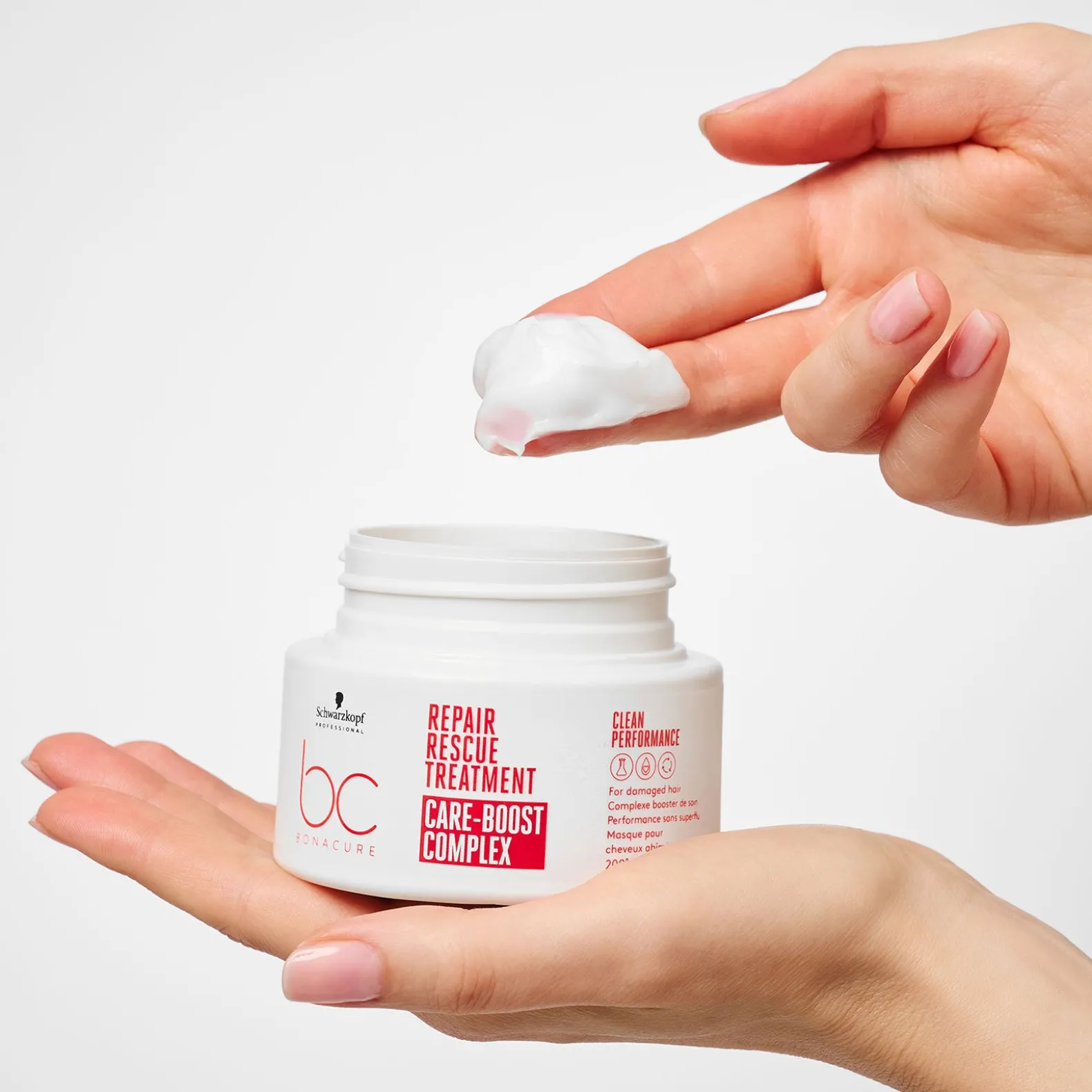 Masque pour cheveux abîmés BC Repair Rescue 200ml