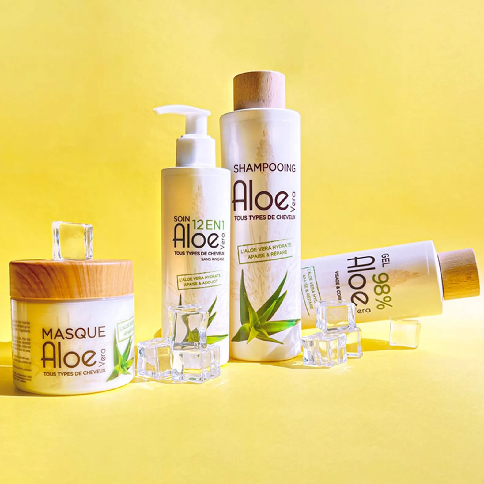 Masque pour tous types de cheveux Aloe Vera