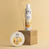 Masque révélateur de lumière pour cheveux ternes