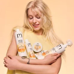 Masque révélateur de lumière pour cheveux ternes
