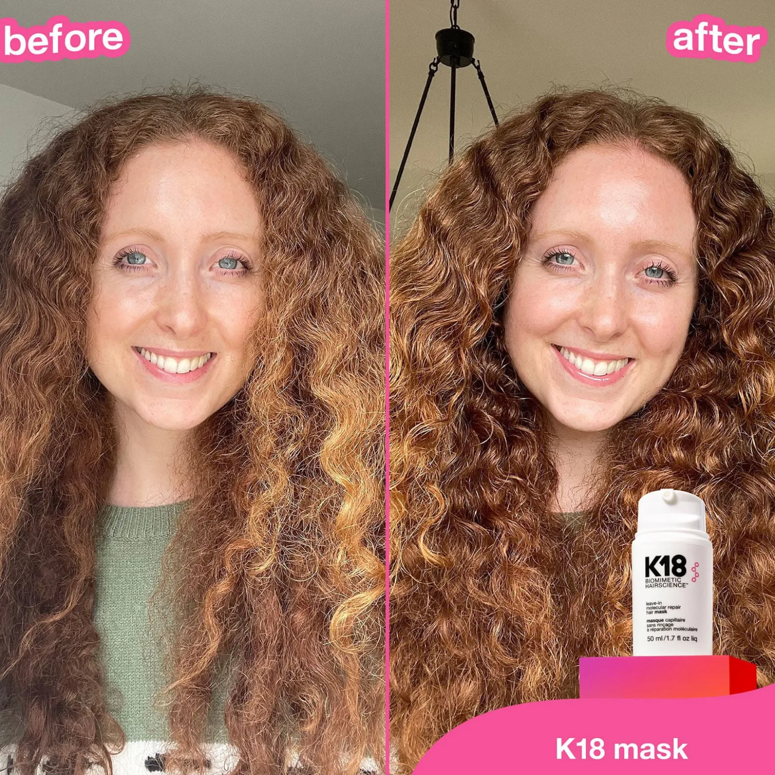 Masque sans rinçage à réparation moléculaire 50 ml