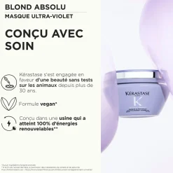 Masque Ultra-Violet Blond Absolu