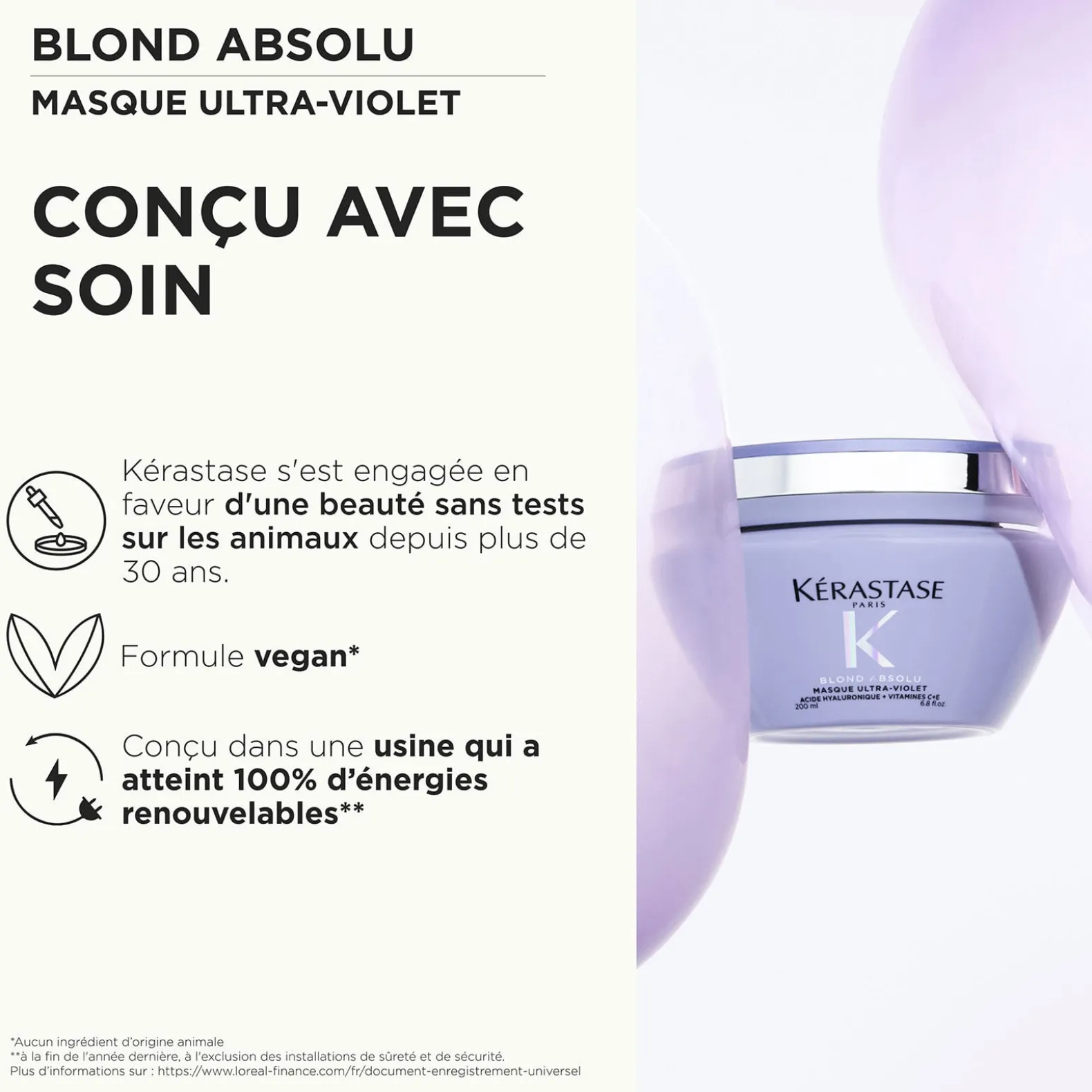 Masque Ultra-Violet Blond Absolu