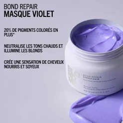 Masque violet Blondme Bond Repair Neutralisant 200ml