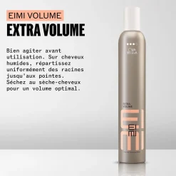 Mousse volumisante à fixation forte Extra Volume Eimi 500ml