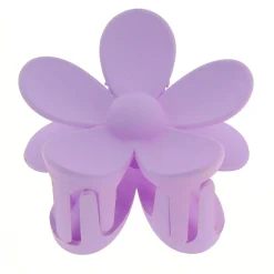Pince croco fleur lila