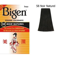 Poudre colorante Bigen 58 Noir Naturel